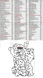 La mappa completa di ogni locazione di Fallout: New Vegas - UAGNA