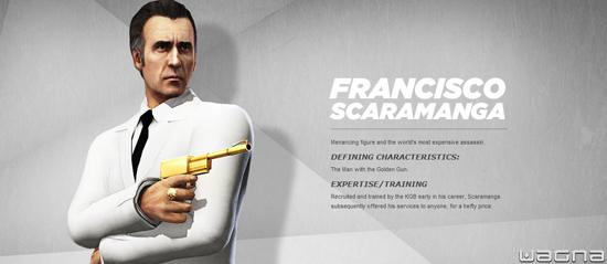 Francisco Scaramanga golden eye