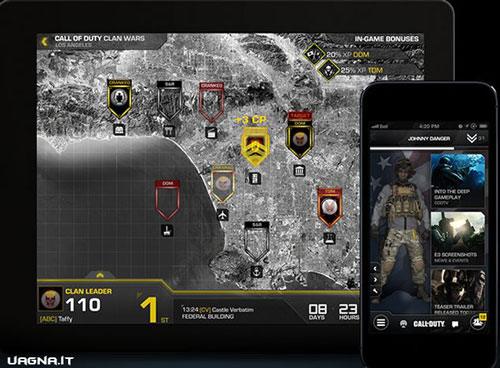 Call of Duty Ghosts - L'app per la gestione del Clan