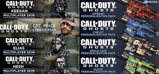 Call of Duty Ghosts - I nuovi pacchetti personalizzazione