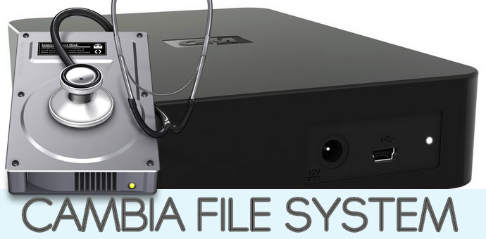 r8500 hard drive file system