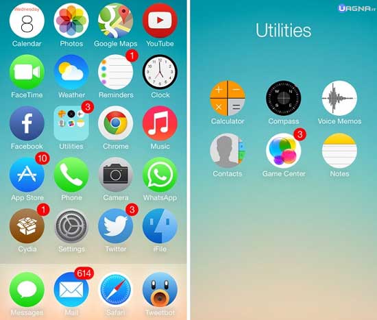 Circulus - Tema Winterboard iOS 7