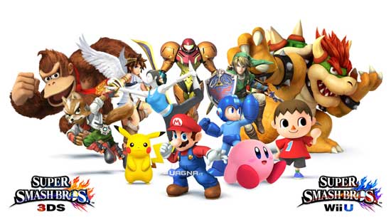 Super Smash Bros Wii U e 3DS