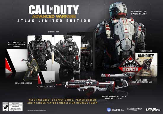 Call Of Duty Advanced Warfare Limited Edition