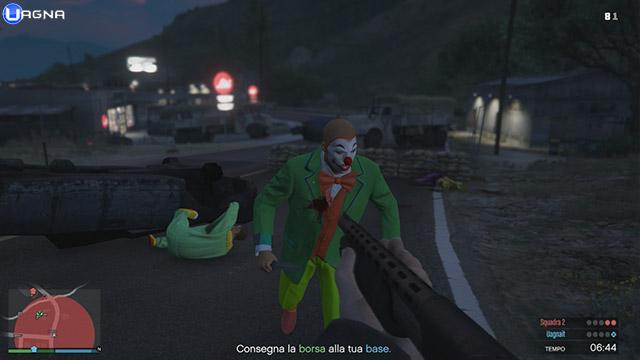 zombi gta 5 clown