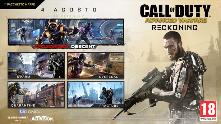 Call Of Duty Advanced Warfare DLC4 Reckoning ITA