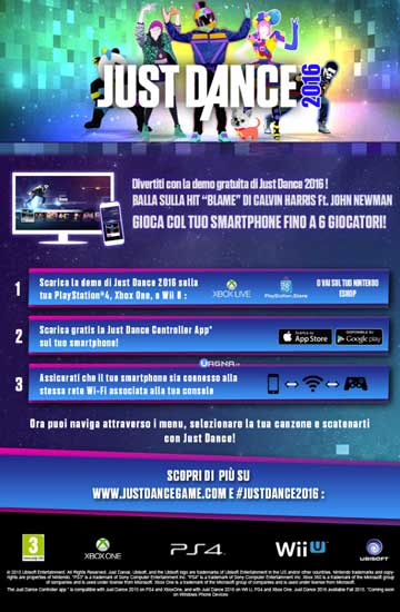 Just Dance 2016 Controller App