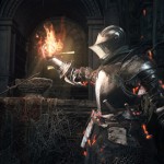 cavaliere con torcia in dark souls 3