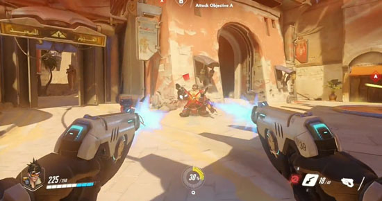 overwatch schermata di gioco