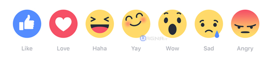 FacebookReactionsEmoticons