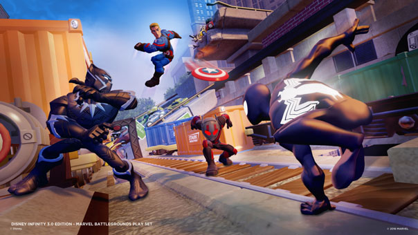 uagna disney infinity play set marvel battlegrounds