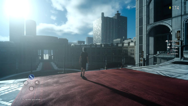 final fantasy xv noctis città regis palazzo reale