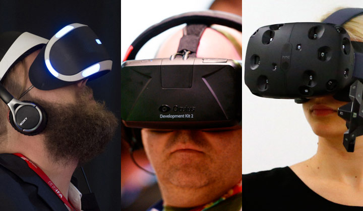uagna realtà virtuale oculus rift playstation vr
