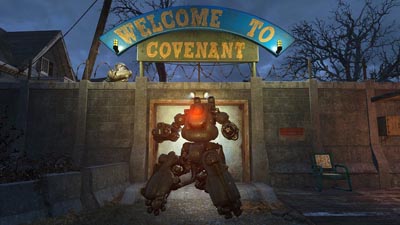 robot presente nel DLC Automatron di Fallout 4