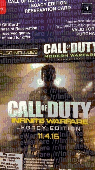 leak infinite warfare call of duty