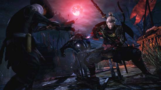 samurai contro altri guerrieri nioh