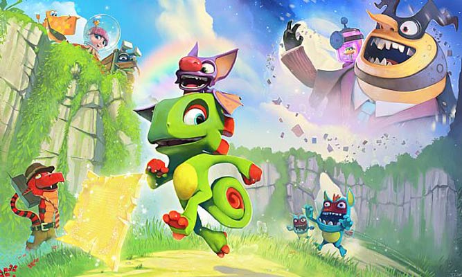 yooka laylee artwork