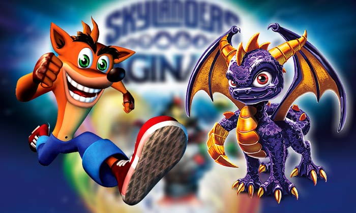 skylanders imaginators crash spyro