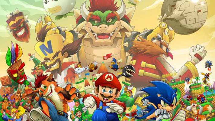 Nintendo e Sony annunciano Super Mario Vs. Crash Bandicoot! - UAGNA