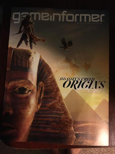 La copertina del nuovo numero di Game Informer.