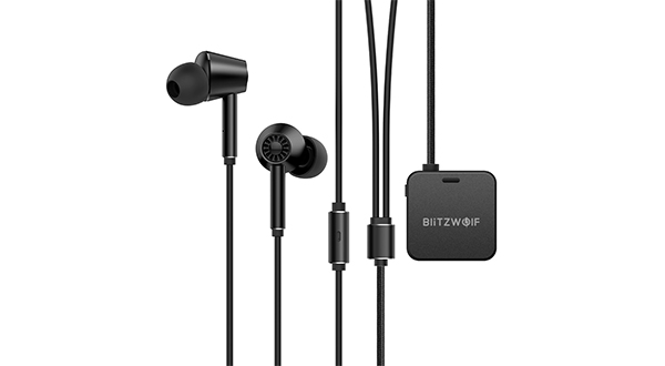 BlitzWolf BW-ANC1 Cuffie Auricolari Bluetooth Cancellazione Rumore