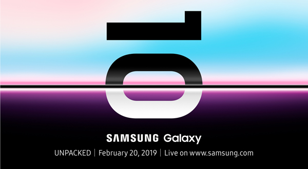 Samsung Unpacked Event Galaxy S10