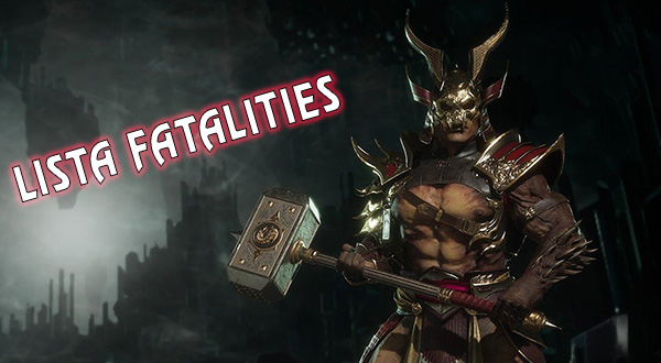 lista fatalities mortal kombat 11