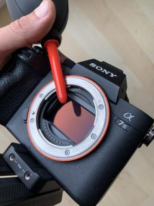 Come pulire il sensore della sony a7III