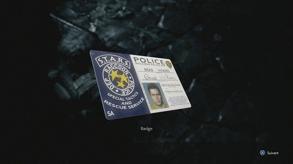 resident evil 3 badge