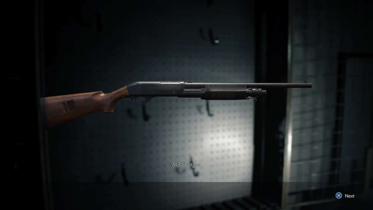 resident evil 3 fucile a pompa