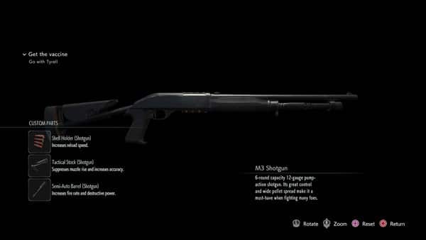 resident evil 3 armi