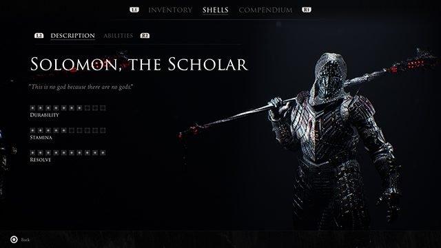 guida classi mortal shell