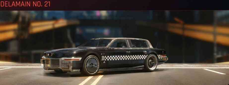 lista veicoli cyberpunk 2077
