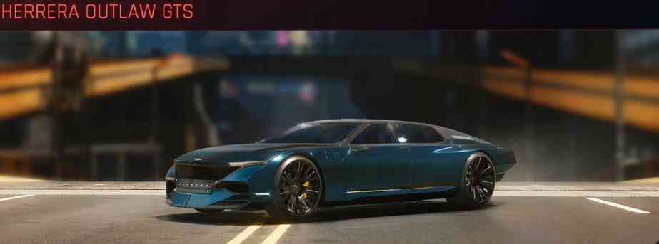 lista veicoli cyberpunk 2077