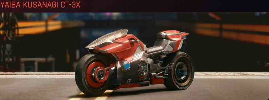 lista veicoli cyberpunk 2077