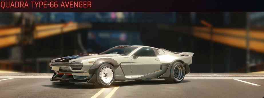 lista veicoli cyberpunk 2077