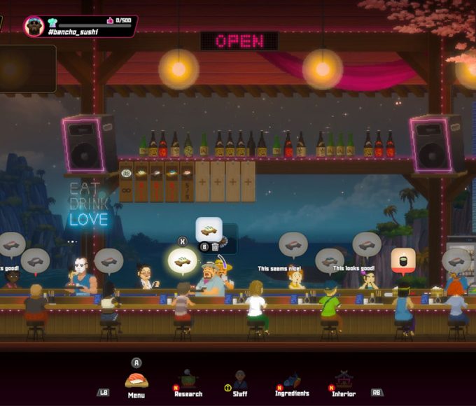 Dave the Diver ristorante