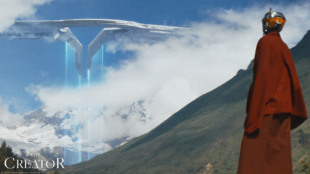 Una scena da The Creator