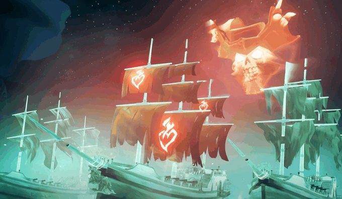 burning blade sea of thieves