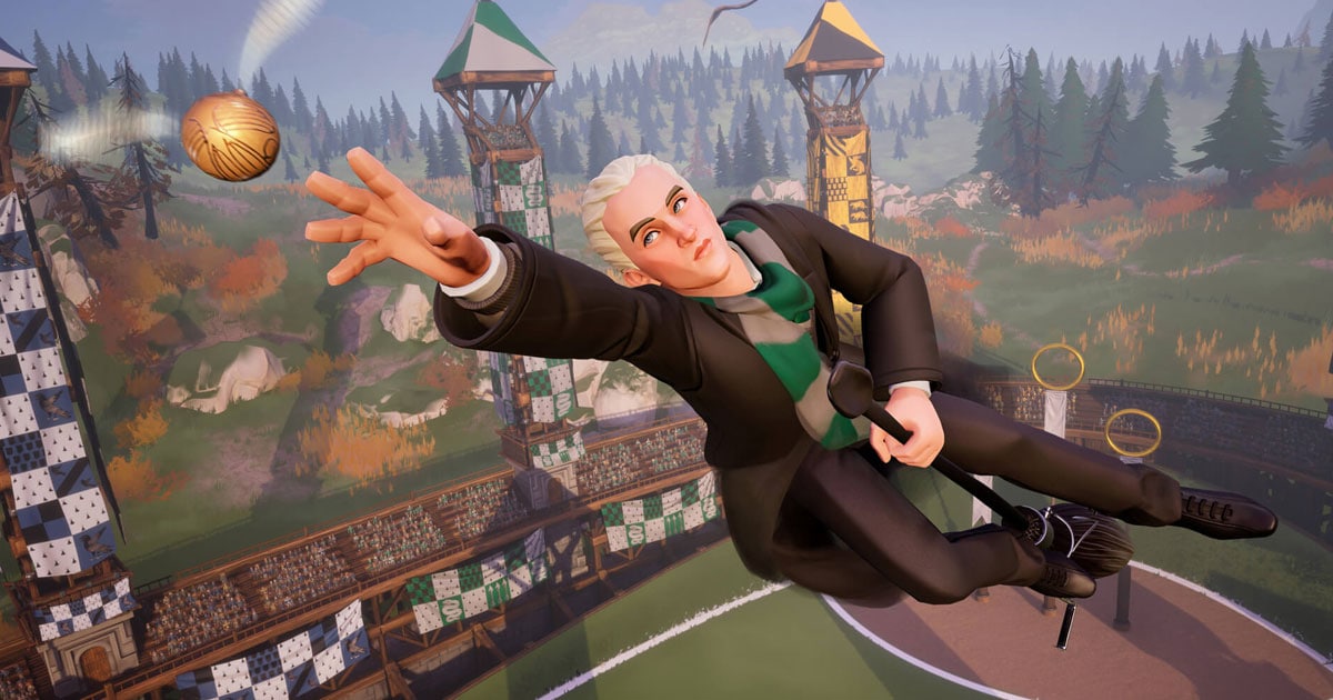 harry potter campioni di quidditch draco malfoy