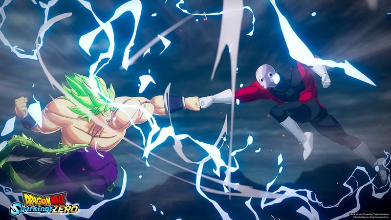 broly vs jiren sparking zero