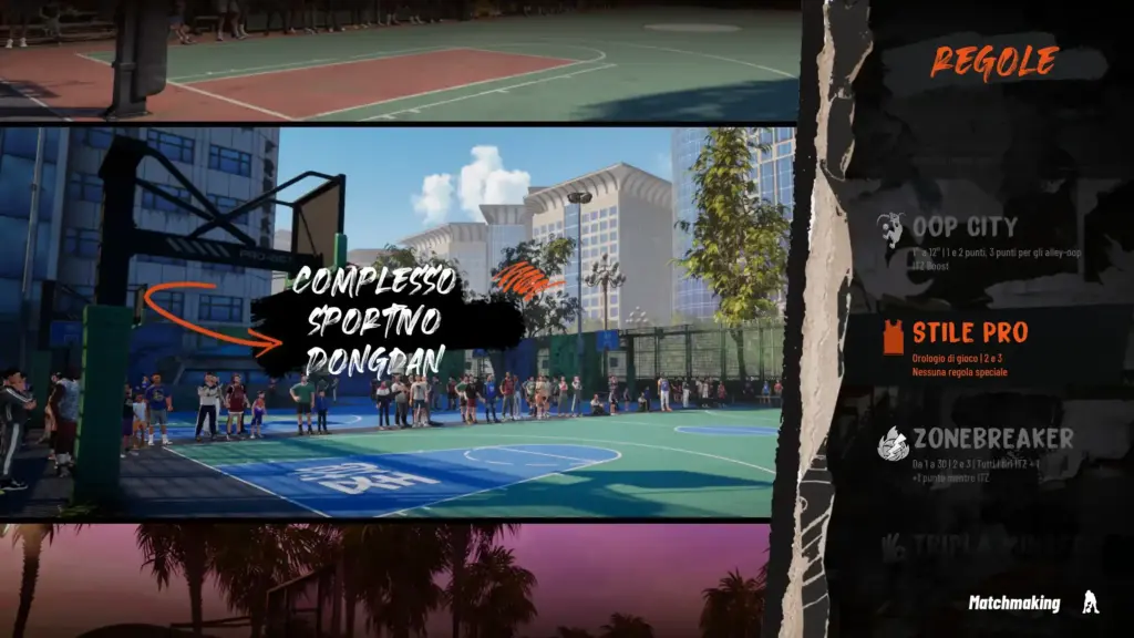 NBA THE RUN - Selezione casuale delle regole prepartita