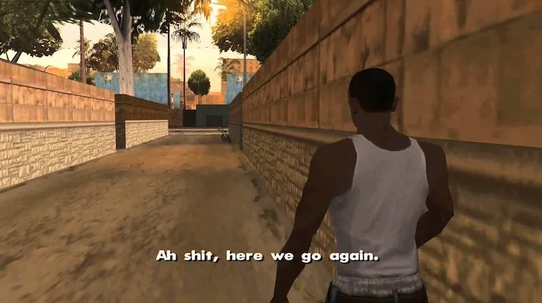 GTA: San Andreas | Una scena diventata meme