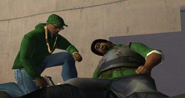 GTA: San Andreas | Scena della morte di Big Smoke