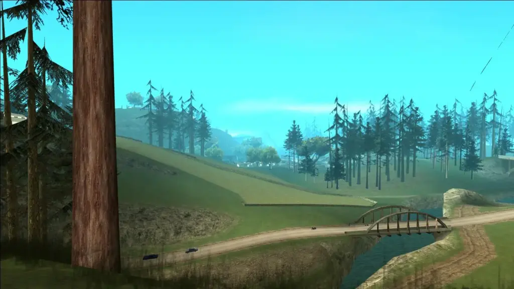 GTA: San Andreas | Zona rurale della mappa