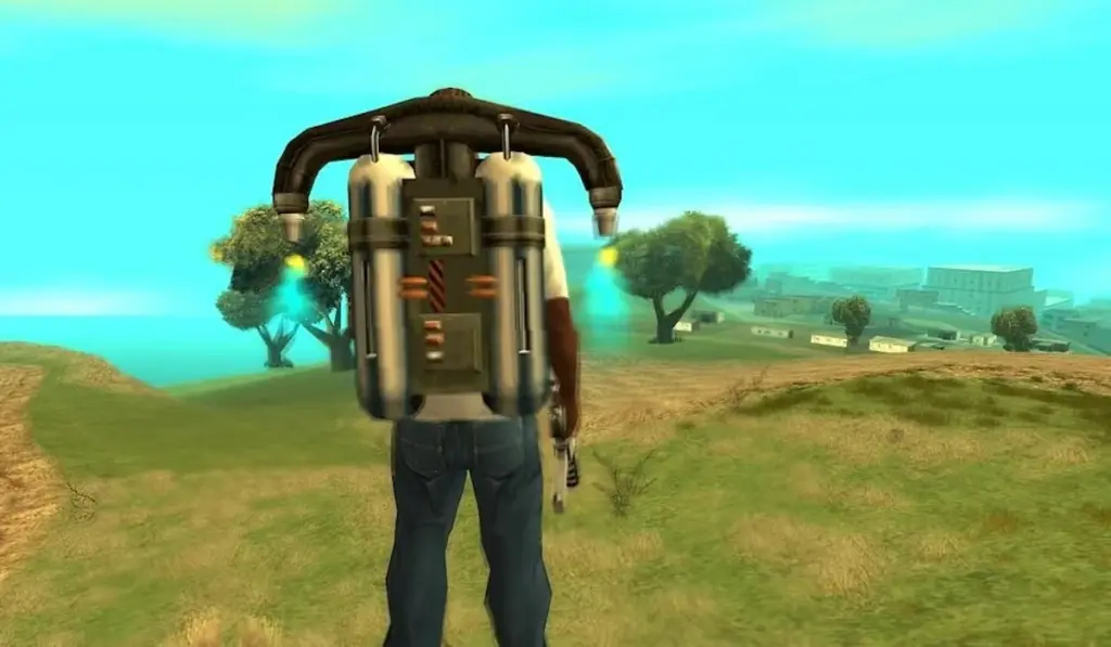 GTA: San Andreas | L'iconico jetpack